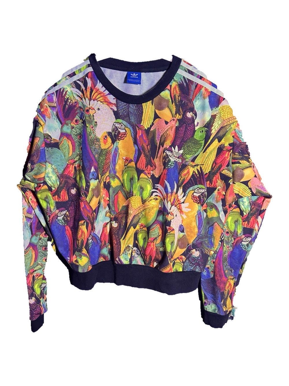 FARM RIO X Adidas sweatshirt- size (EST-M)